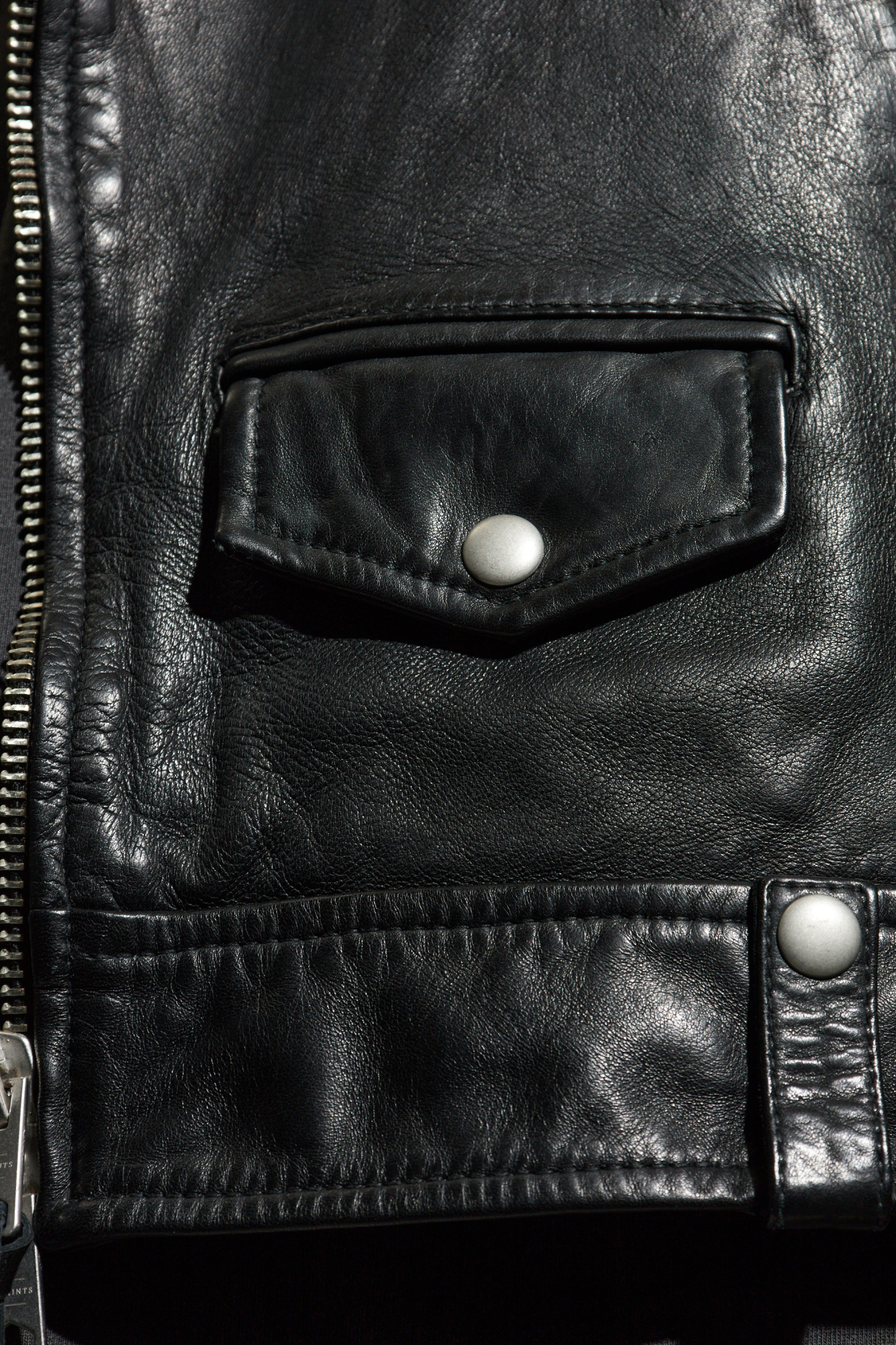 ALLSAINTS Milo バイカーレザージャケット AllSaints Leather jacket Milo | Men's Clothing | Vitkac